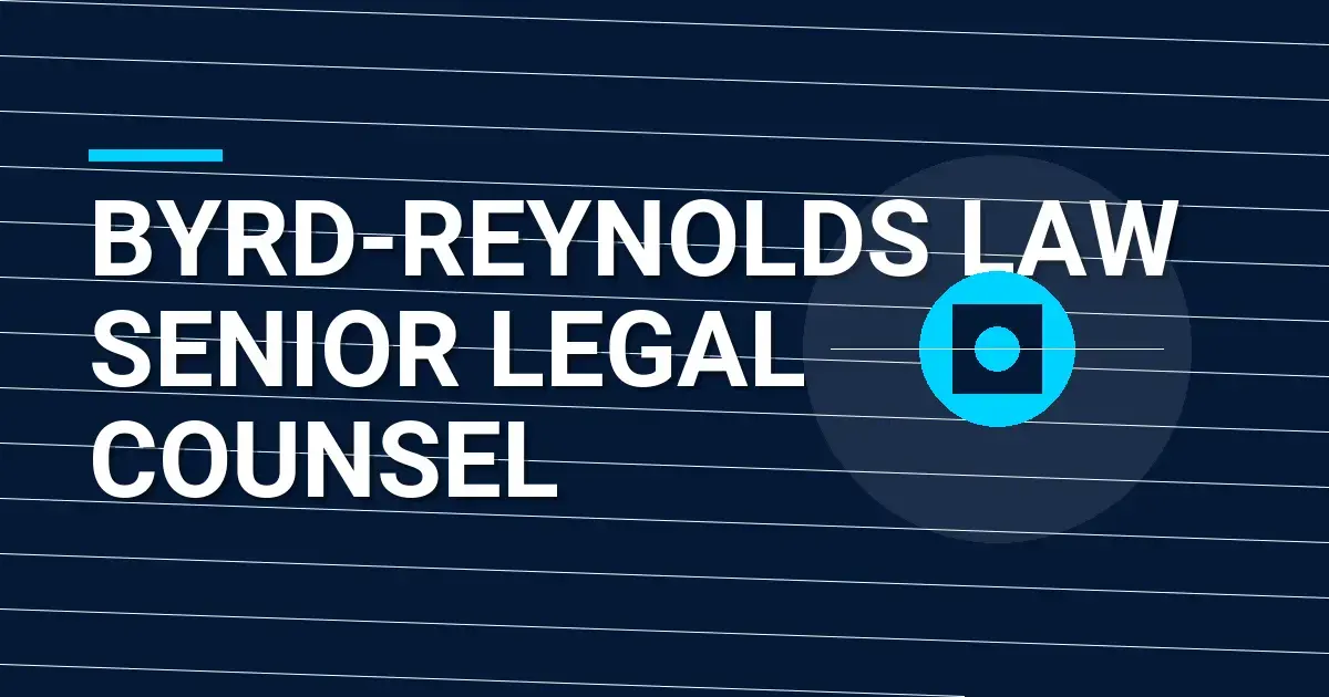 Byrd-Reynolds Law Senior Legal Counsel
