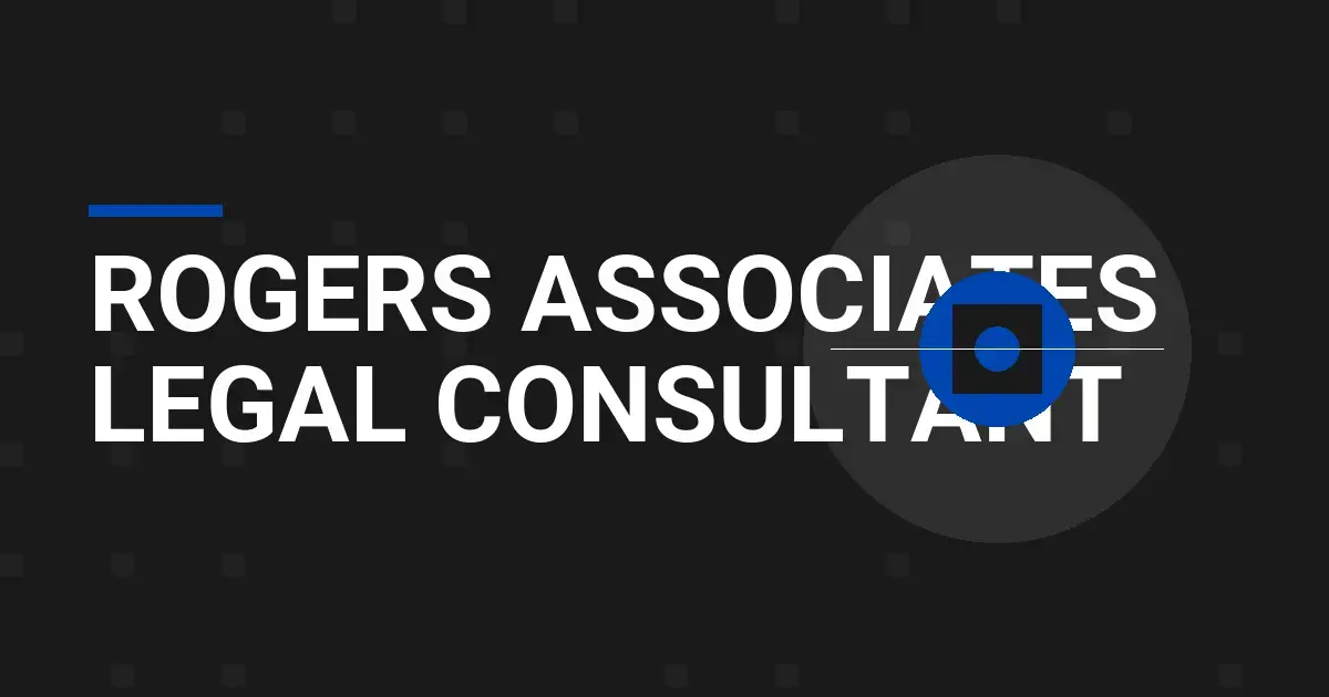 Rogers Associates Legal Consultant