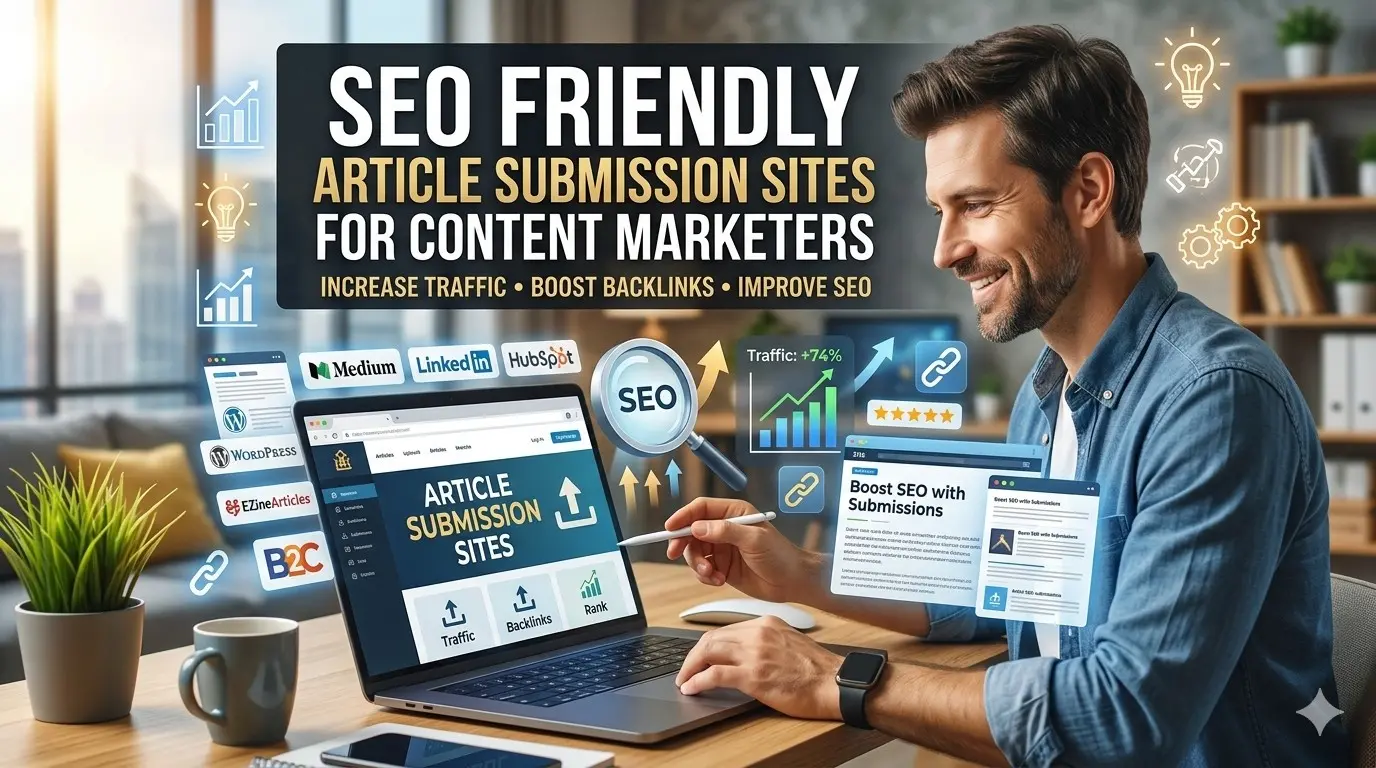SEO Friendly Article Submission Sites for Content Marketers
