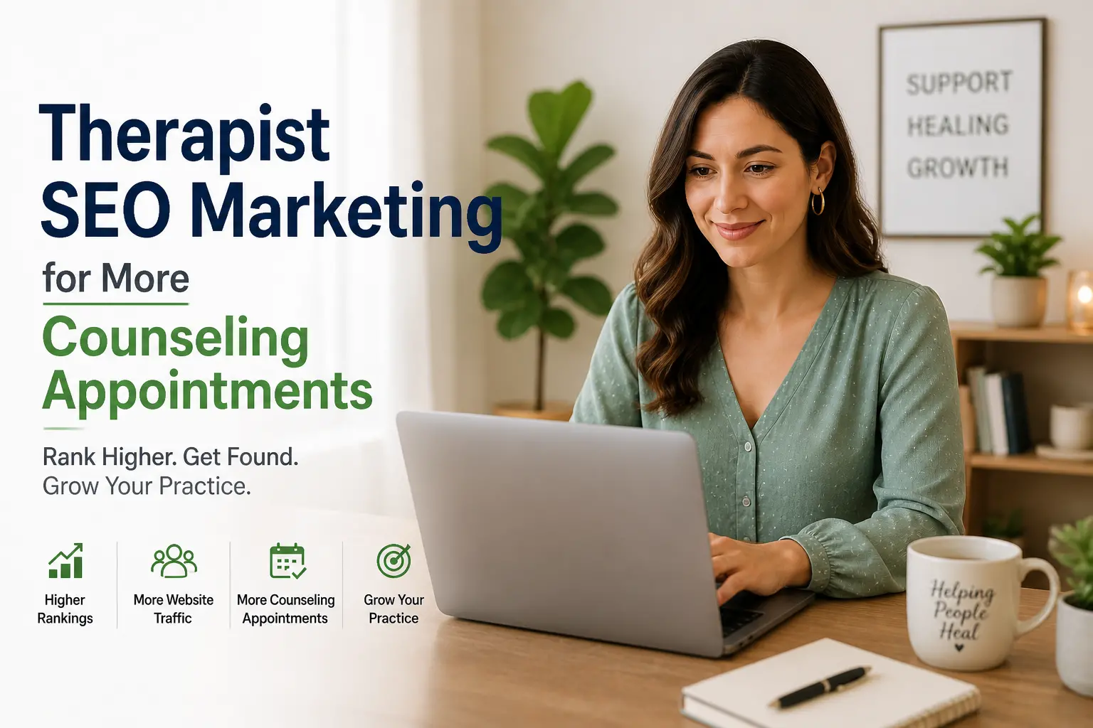 Therapist SEO Marketing for More Counseling Appointments