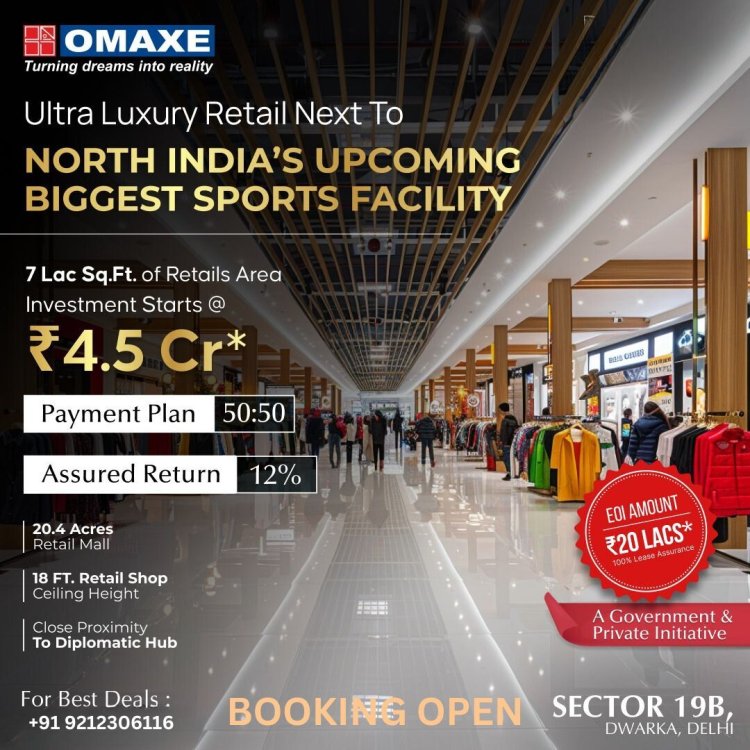 Top Benefits of Choosing Omaxe State Dwarka Project