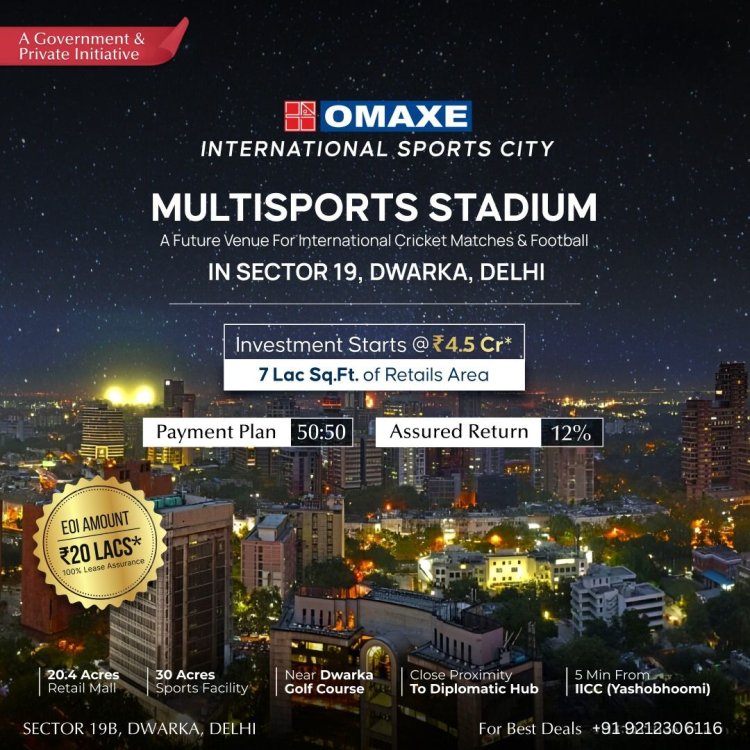 Rise of Omaxe Sports City Dwarka Sector 19B